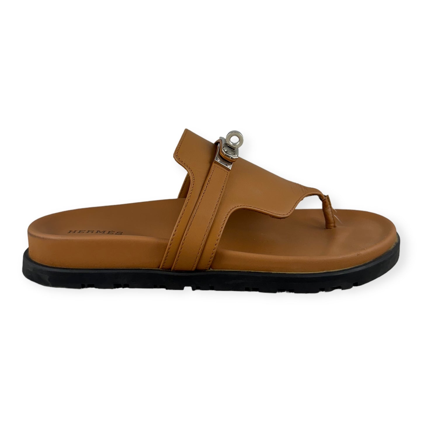 HERMES Empire Sandals in Brown | Size 37