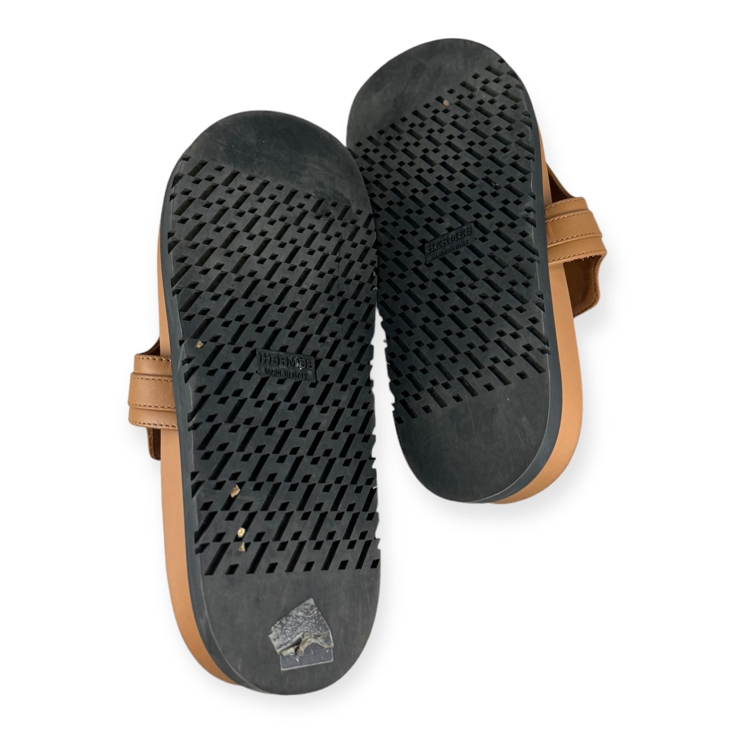 HERMES Empire Sandals in Brown | Size 37