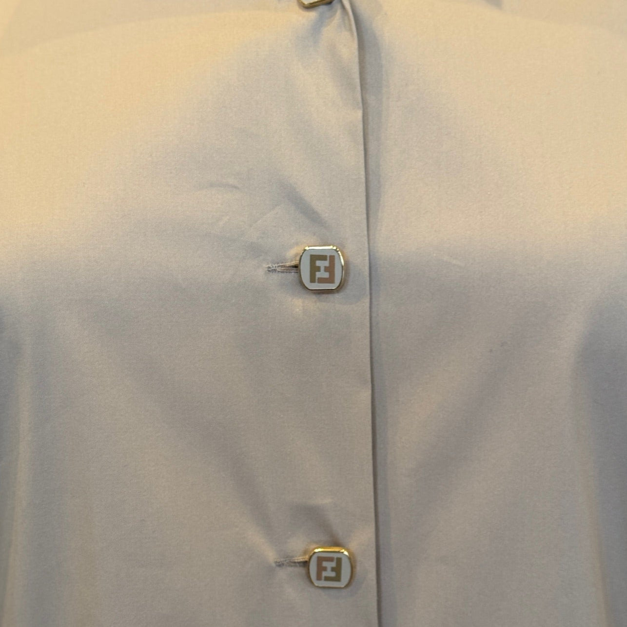 FENDI Button Down Blouse | Size 40