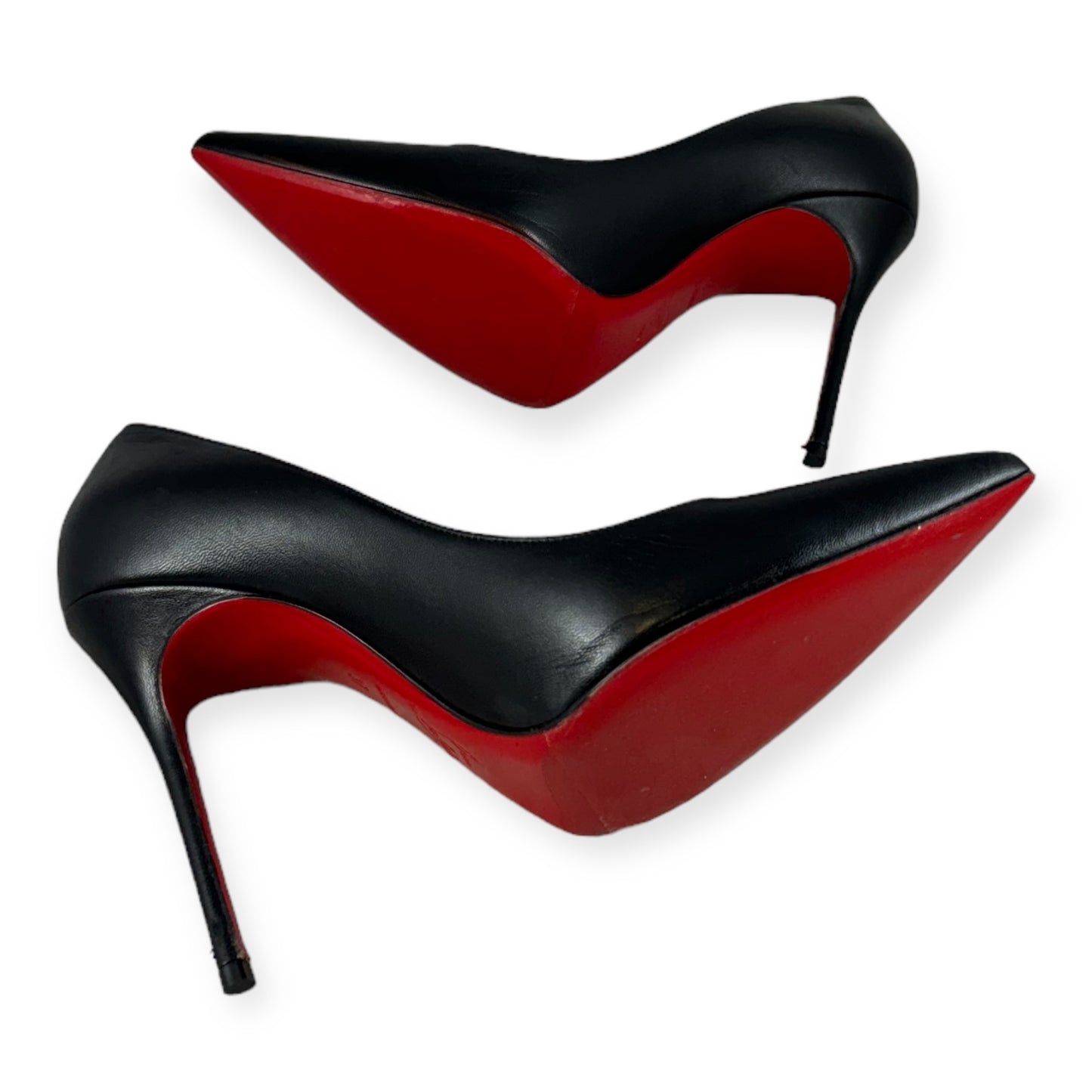CHRISTIAN LOUBOUTIN Decollette Pumps in Black | Size 37