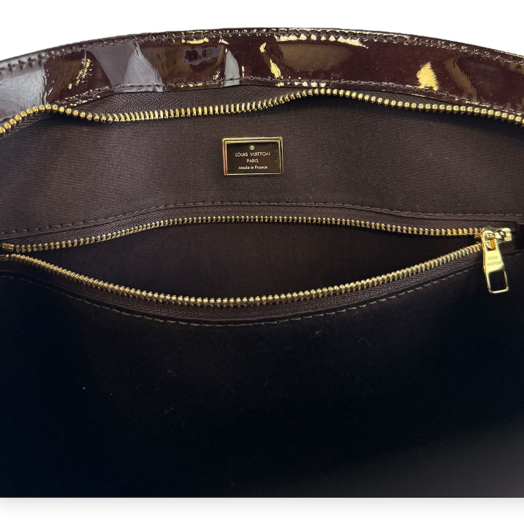 LOUIS VUITTON Amarante Vernis Brea MM NM Handbag