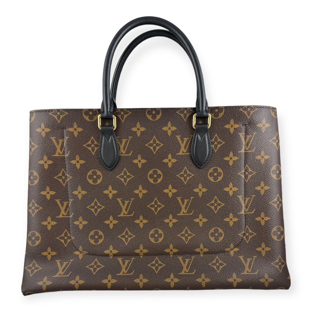LOUIS VUITTON Flower Tote Monogram Canvas