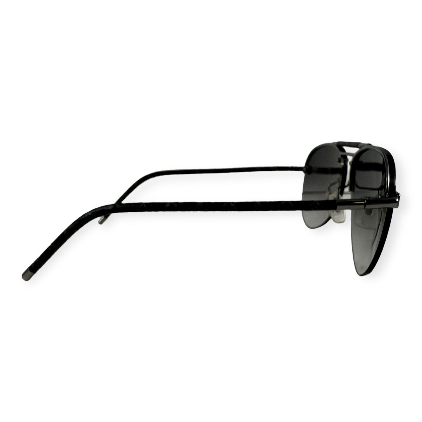 LOUIS VUITTON Monogram Aviator Sunglasses in Gray