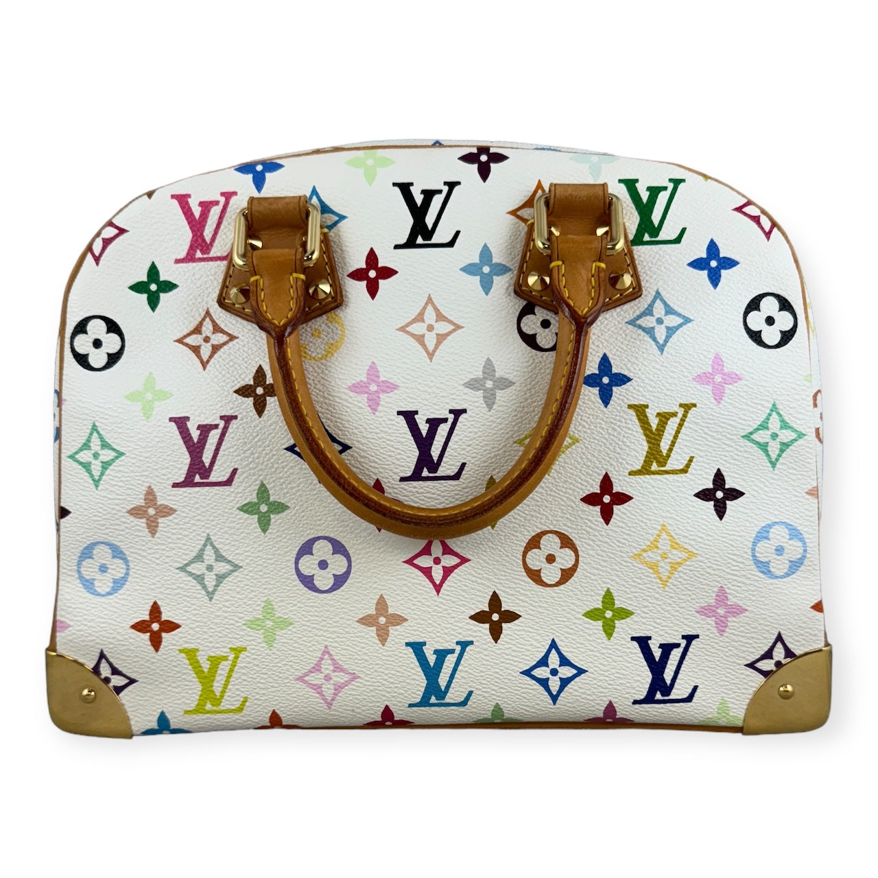 LOUIS VUITTON Multicolor Trouville in White