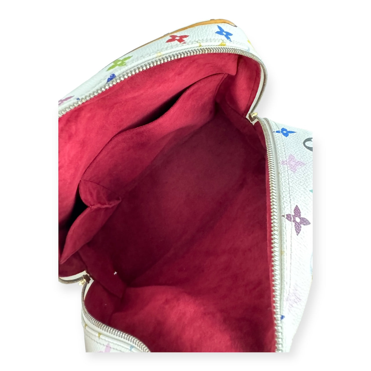 LOUIS VUITTON Multicolor Trouville in White