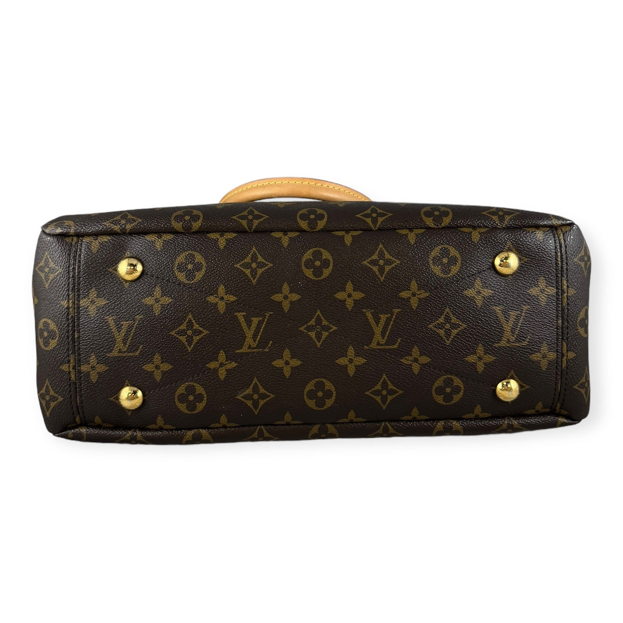 LOUIS VUITTON Monogram Cerise Pallas Top Handle Shoulder Bag