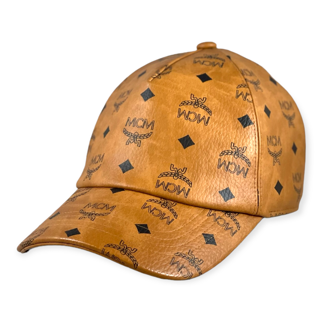 MCM Classic Cap in Visetos Cognac