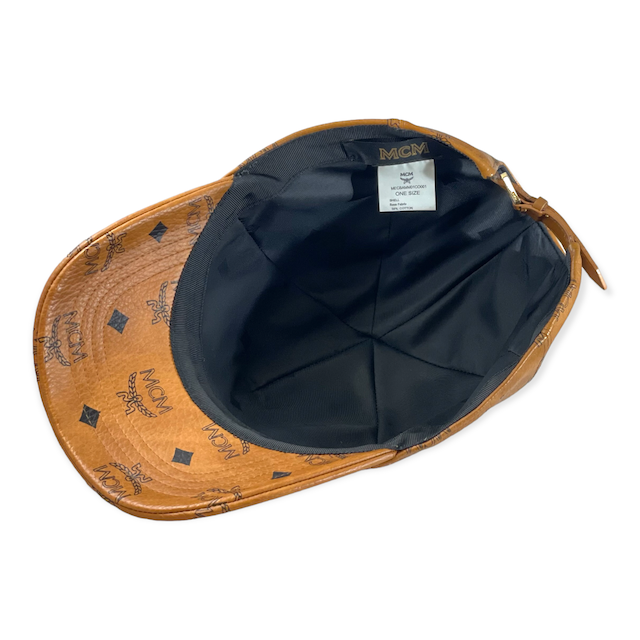 MCM Classic Cap in Visetos Cognac