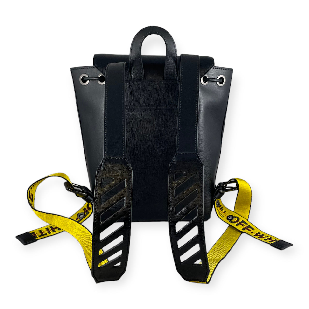 OFF-WHITE Diag Stripe Backpack in Black