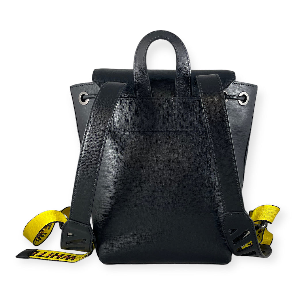 OFF-WHITE Diag Stripe Backpack in Black