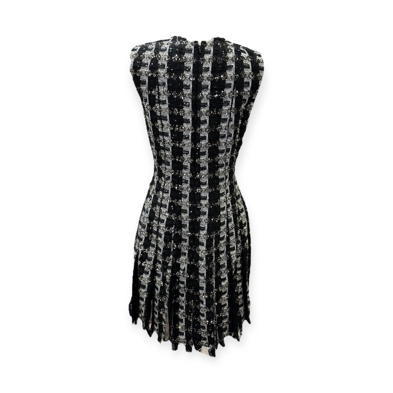 OSCAR DE LA RENTA Sequin Boucle Dress + Cardigan | Size 6