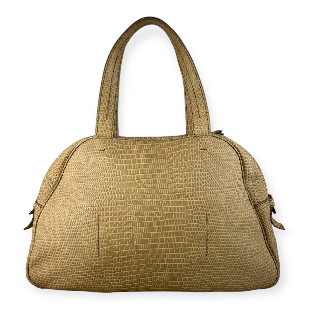 SAINT LAURENT Sac Y Bow Handbag in Nude