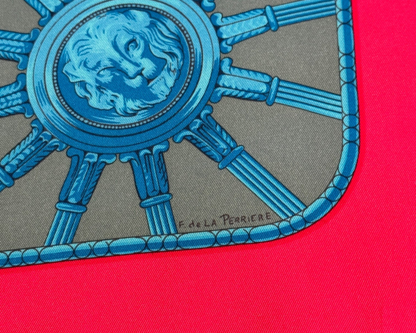 HERMES Coach Scarf by Françoise De La Perriere