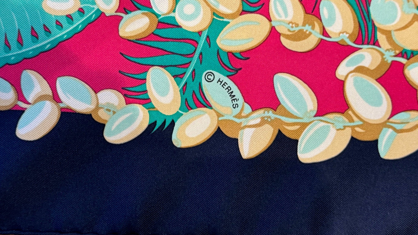 HERMES Mythiques Phoenix Scarf by Laurence ‘Toutsy’ Bourthoumieux