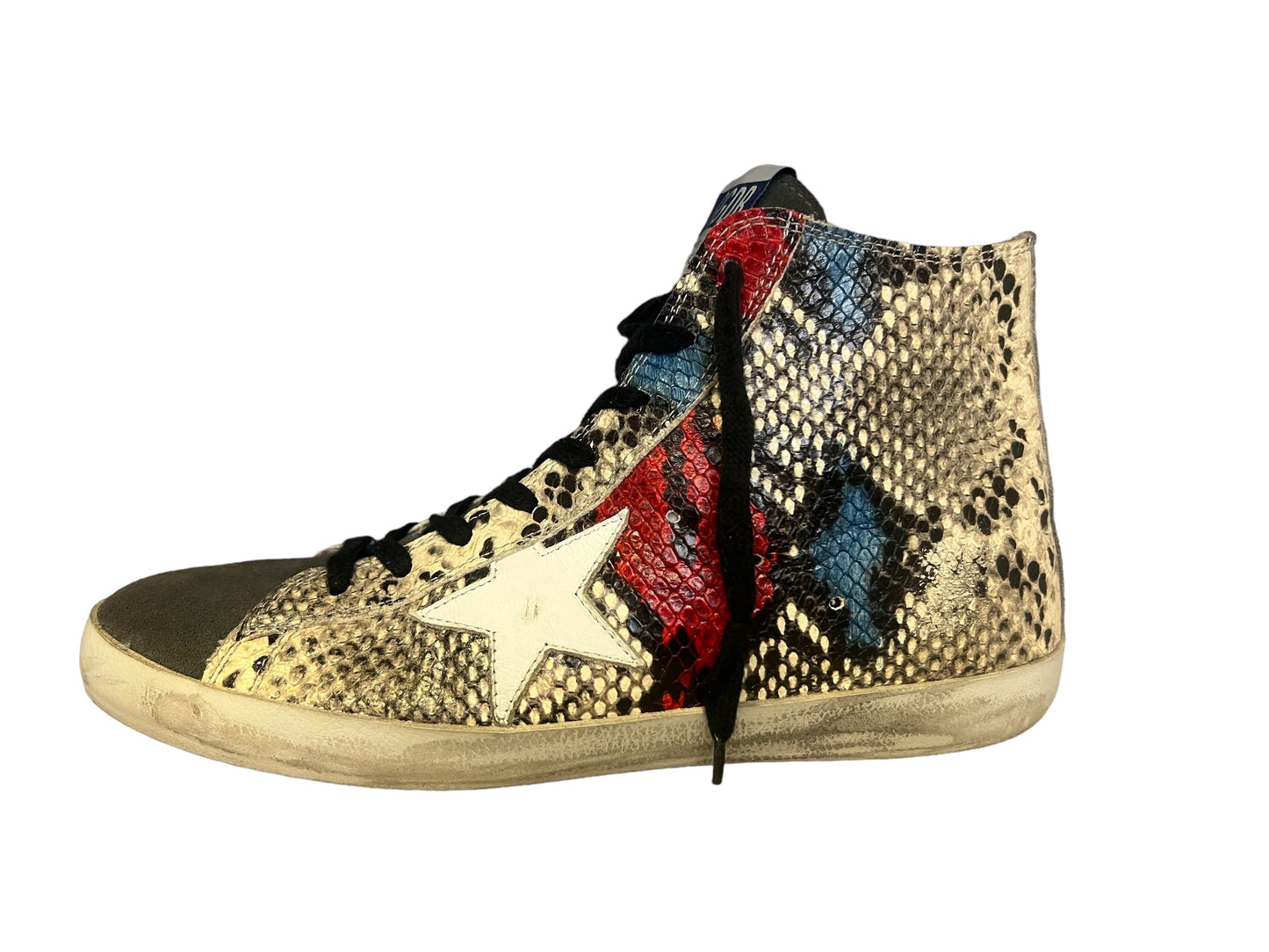 GOLDEN GOOSE Francy Snake Print Sneakers | 40