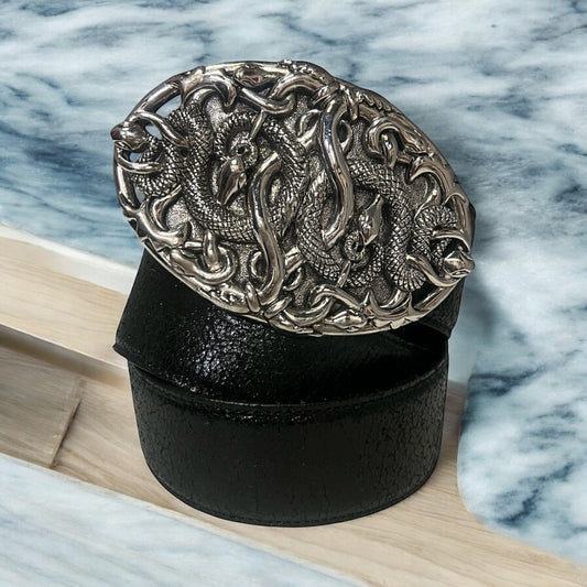VERSACE Serpent Buckle Belt