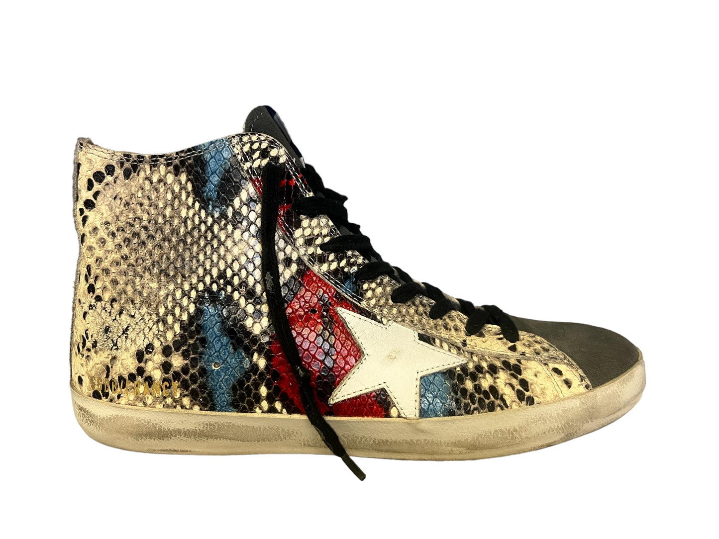 GOLDEN GOOSE Francy Snake Print Sneakers | 40