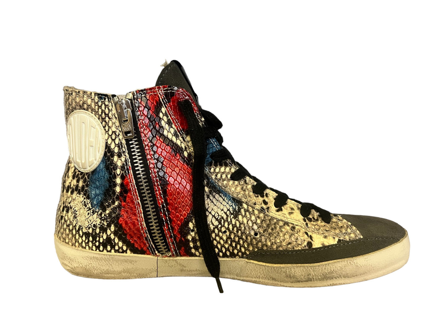 GOLDEN GOOSE Francy Snake Print Sneakers | 40