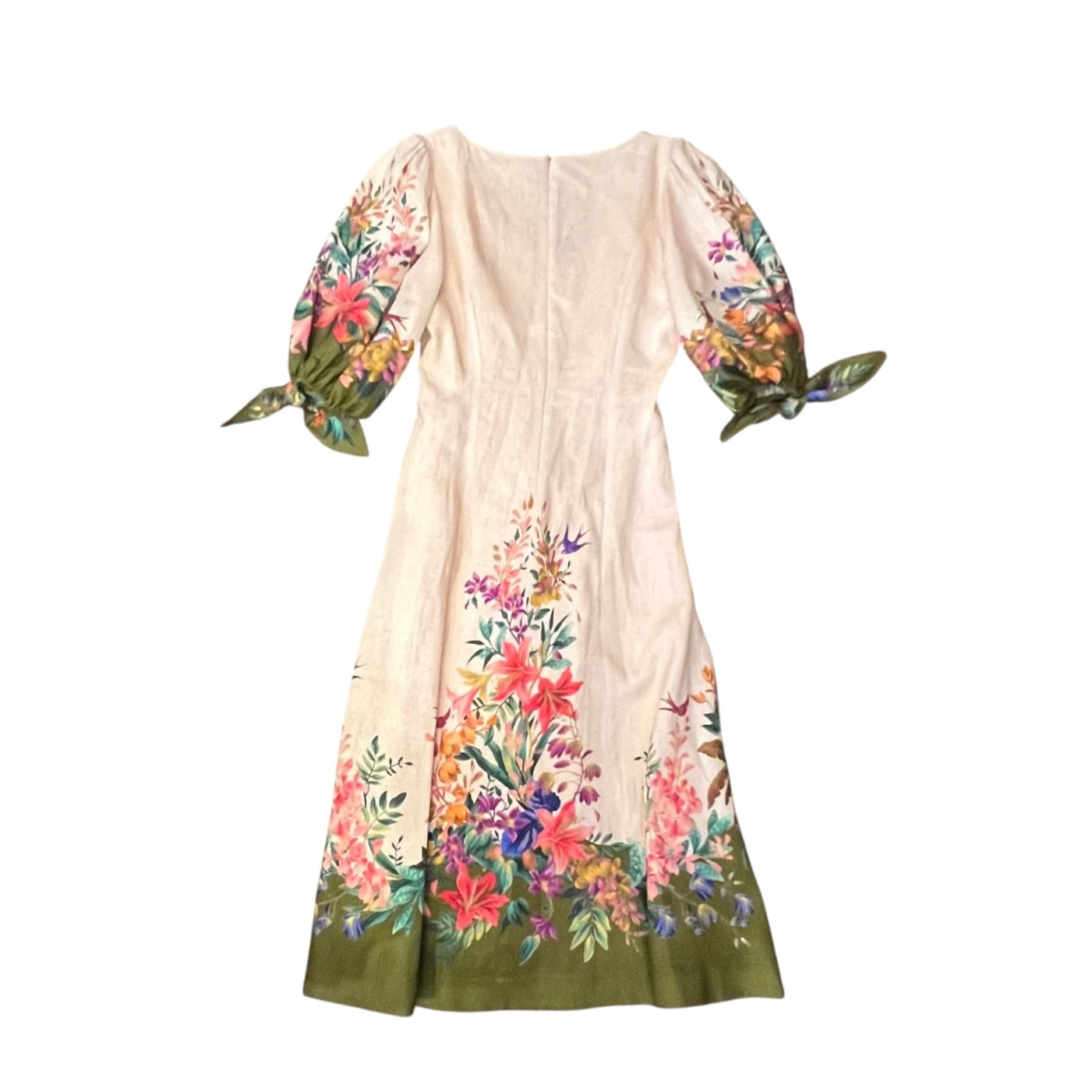 ZIMMERMANN Floral Dress + Belt