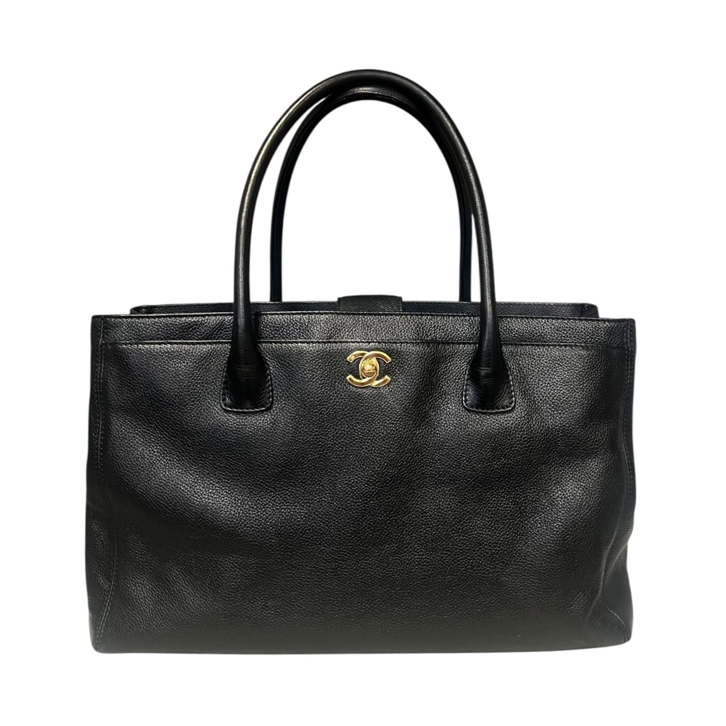 CHANEL Executive Tote in Black Caviar Leather