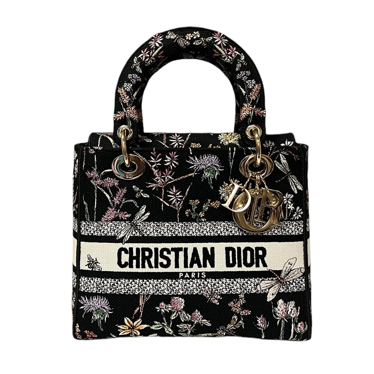 DIOR Lady D-Lite with Herbarium Embroidery