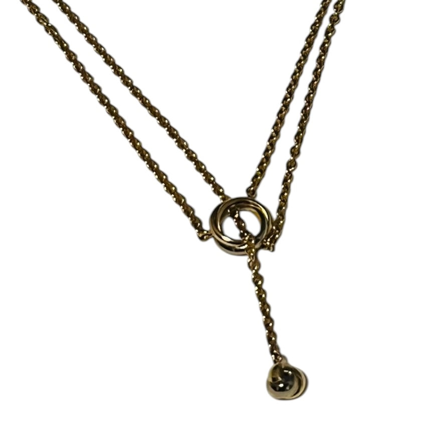 CARTIER Baby Love Knot Necklace