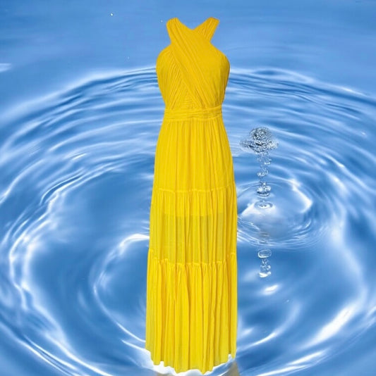 VERONICA BEARD Halter Gown | Size 4
