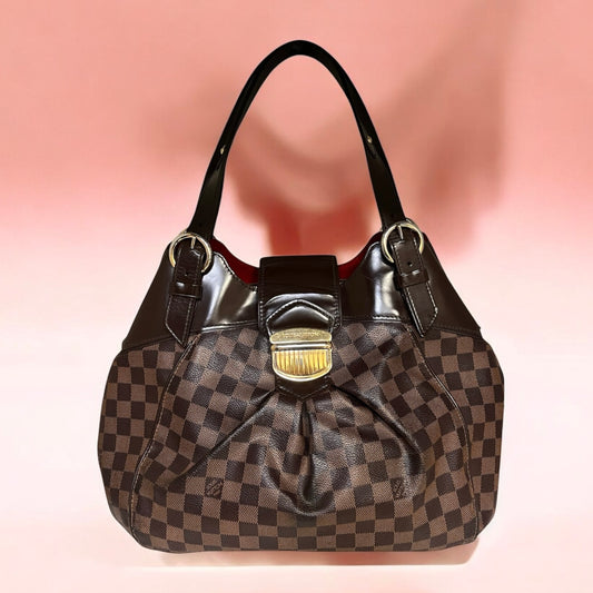 LOUIS VUITTON Sistina in Damier Ebene