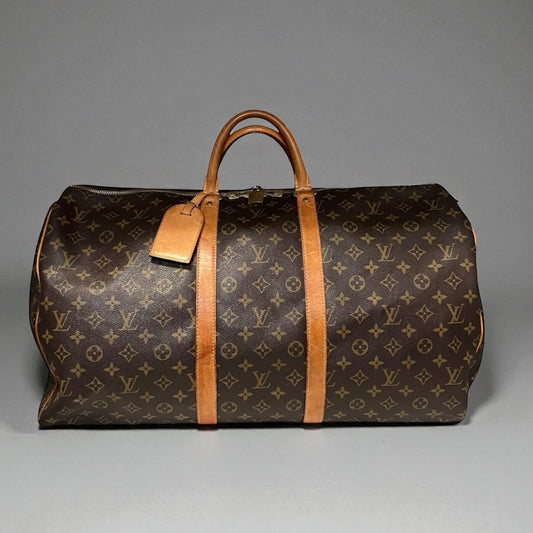 LOUIS VUITTON Monogram Keepall 55