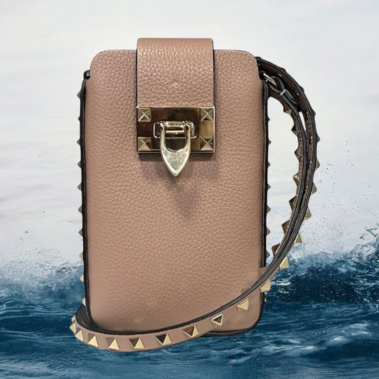VALENTINO Rockstud Crossbody Phone Holder