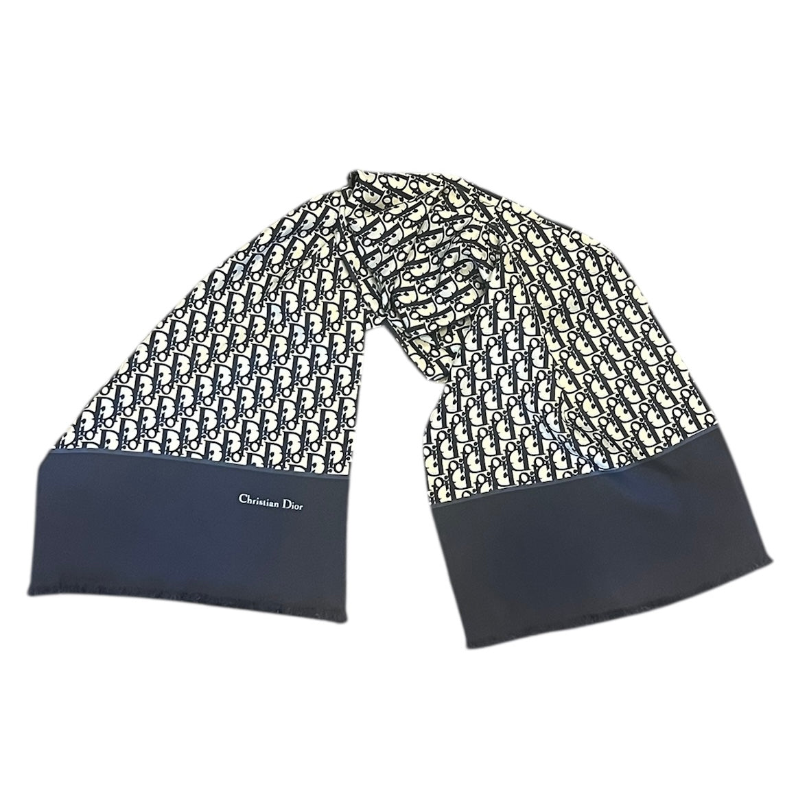 CHRISTIAN DIOR Oblique Scarf Stole