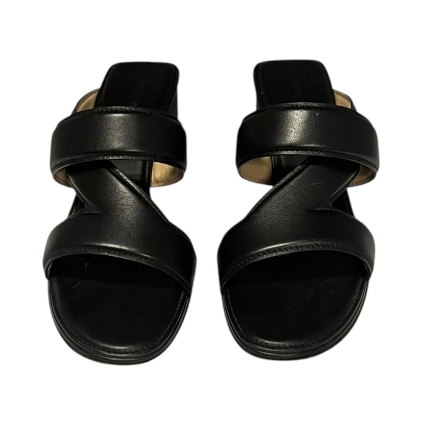 BOTTEGA VENETA The Band Mules in Black | 37.5