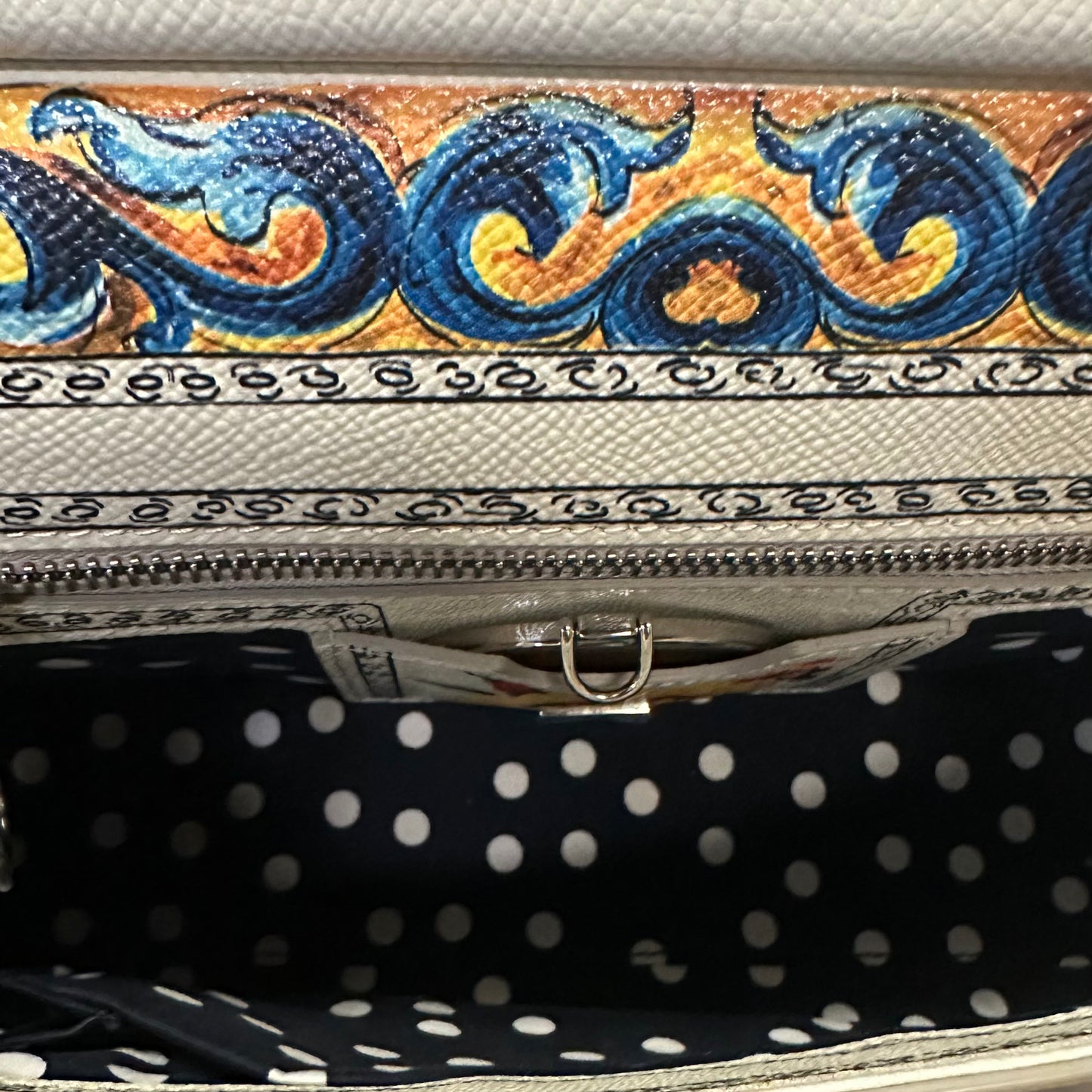 DOLCE & GABBANA Majolica Large Sicily Handbag