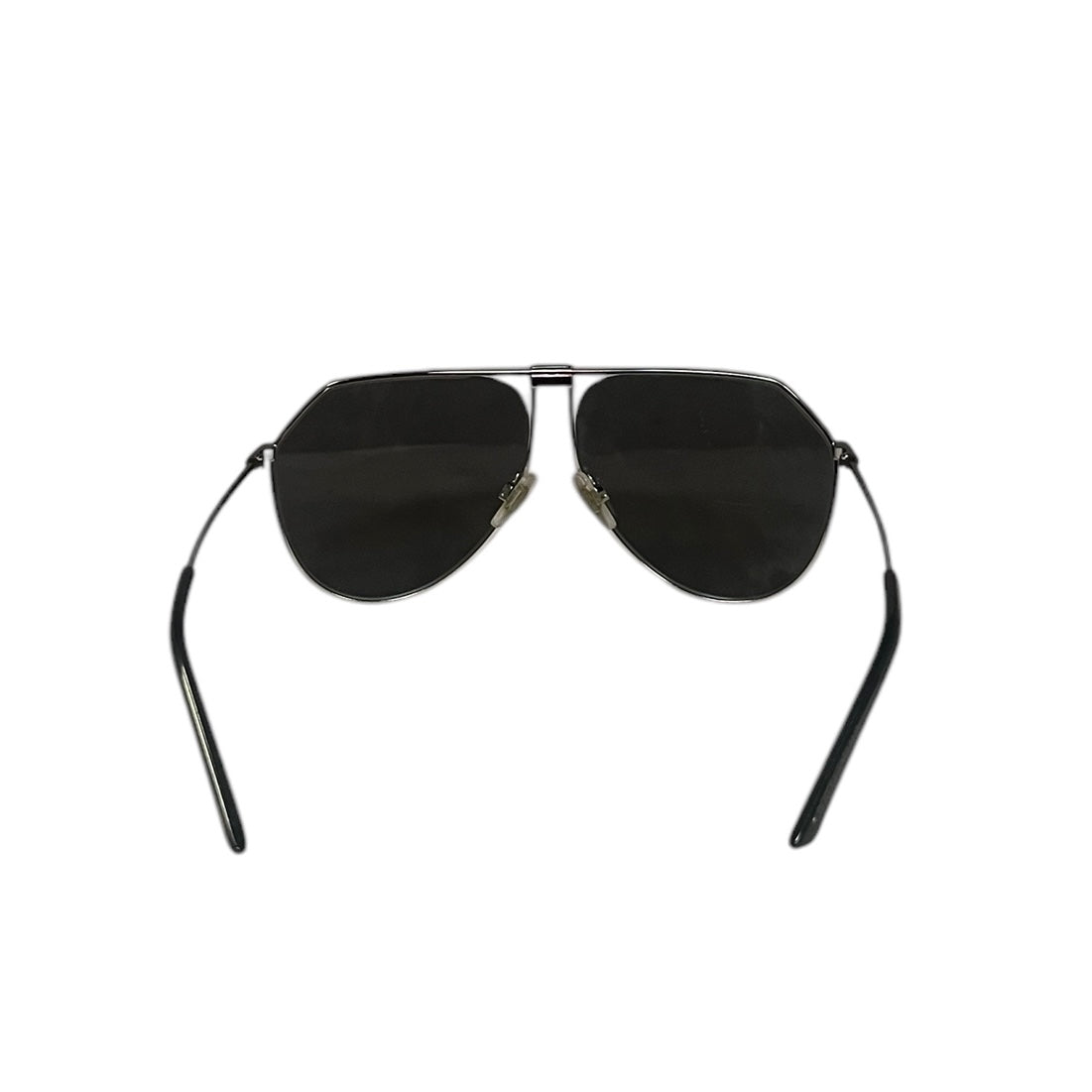 DOLCE & GABBANA Slim Aviator Sunglasses in Gunmetal