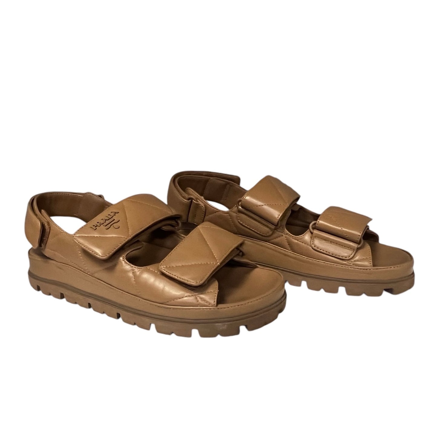 PRADA Padded Nappa Sandals |