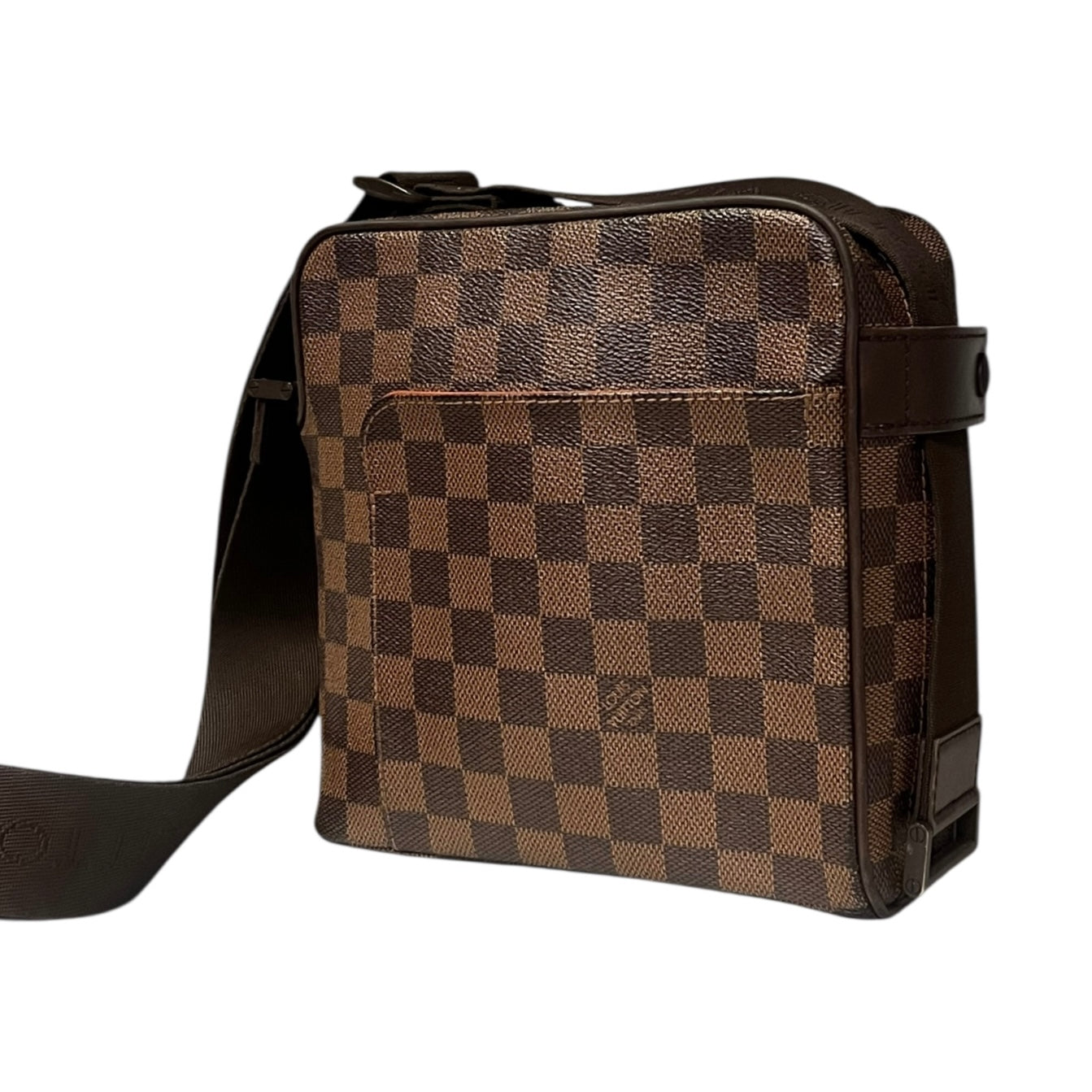 LOUIS VUITTON Olav Crossbody Messenger in Damier Ebene