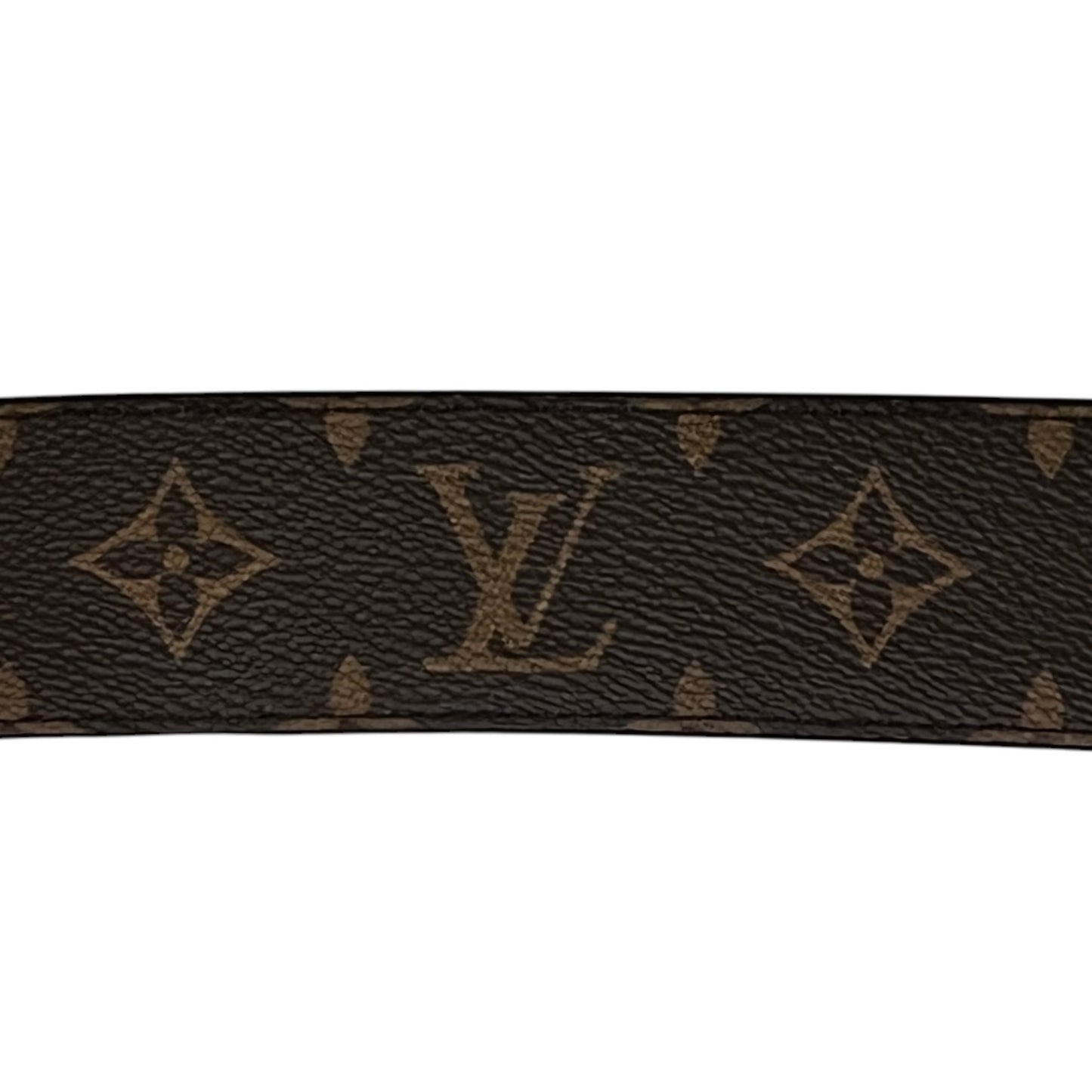 LOUIS VUITTON LV Initiales 30mm Reversible Belt in Monogram Canvas + Black Epi Leather | 85;34