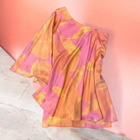 AIDAN by AIDAN MATTOX One Shoulder Print Dress |