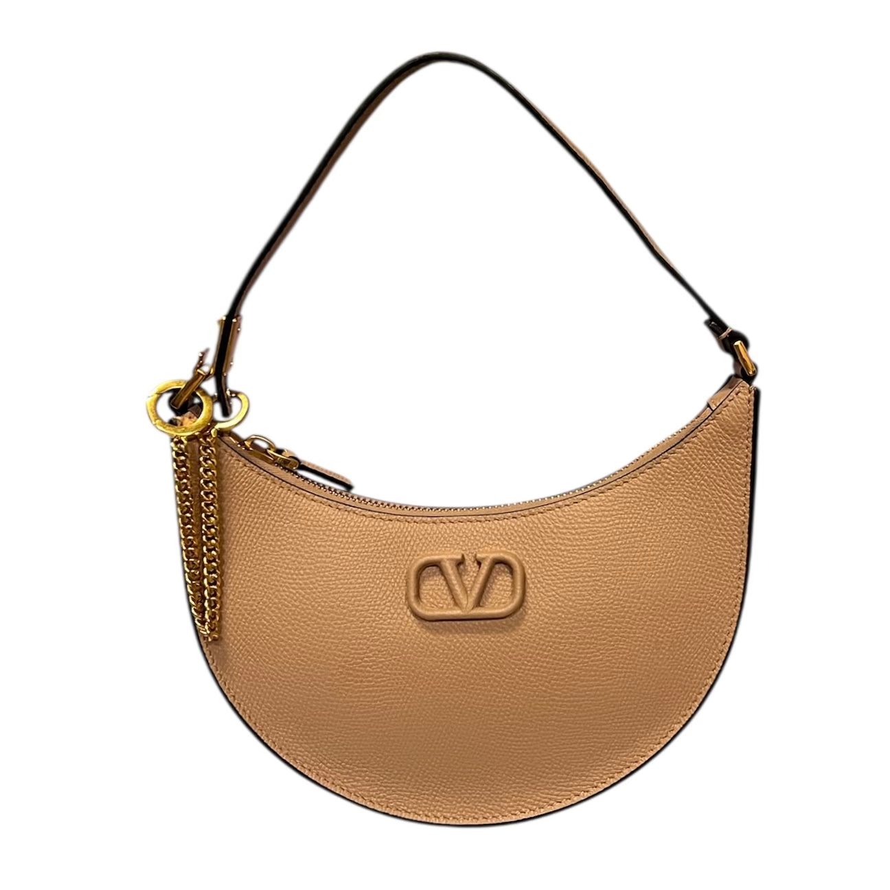VALENTINO VLogo Signature Hobo in Rose Cannelle