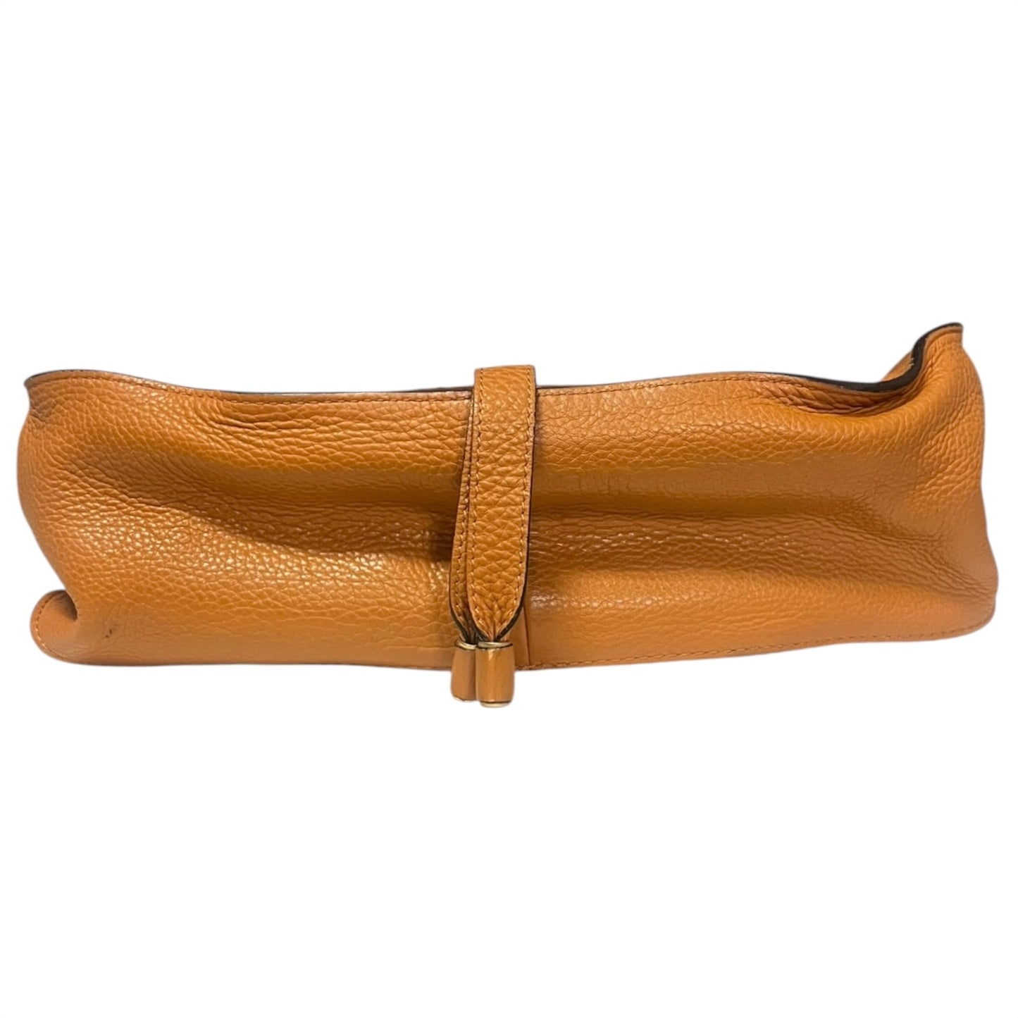 CHLOE Marcie Medium Satchel in Tan Grained Leather