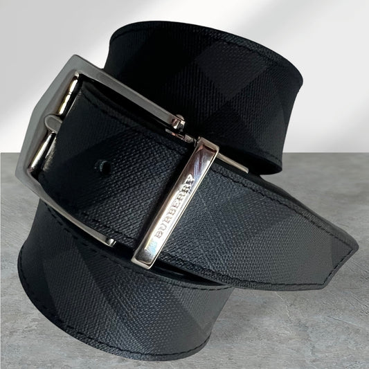 BURBERRY Check Belt | Size 90; 36