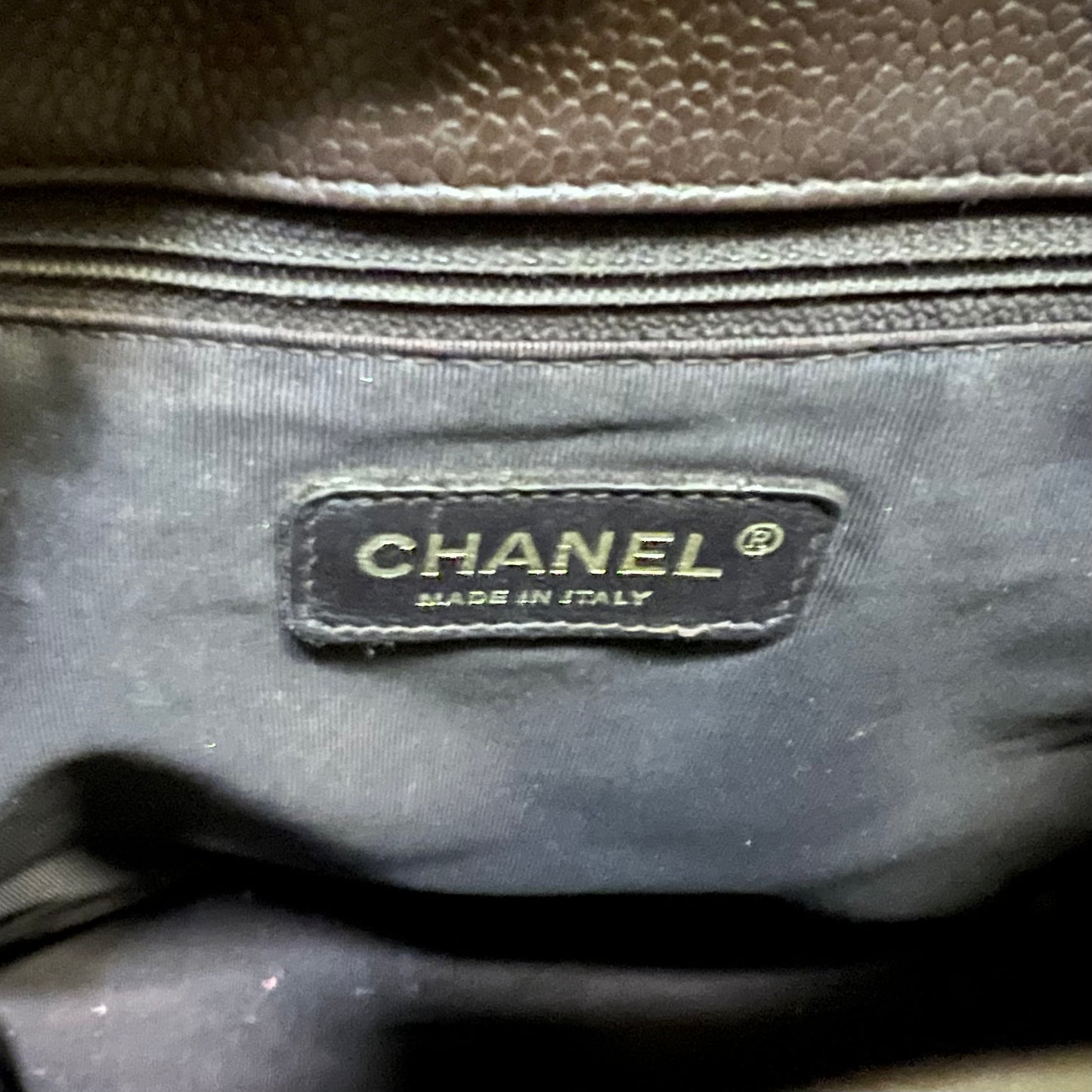 CHANEL Petite Shopping Tote PST in Brown