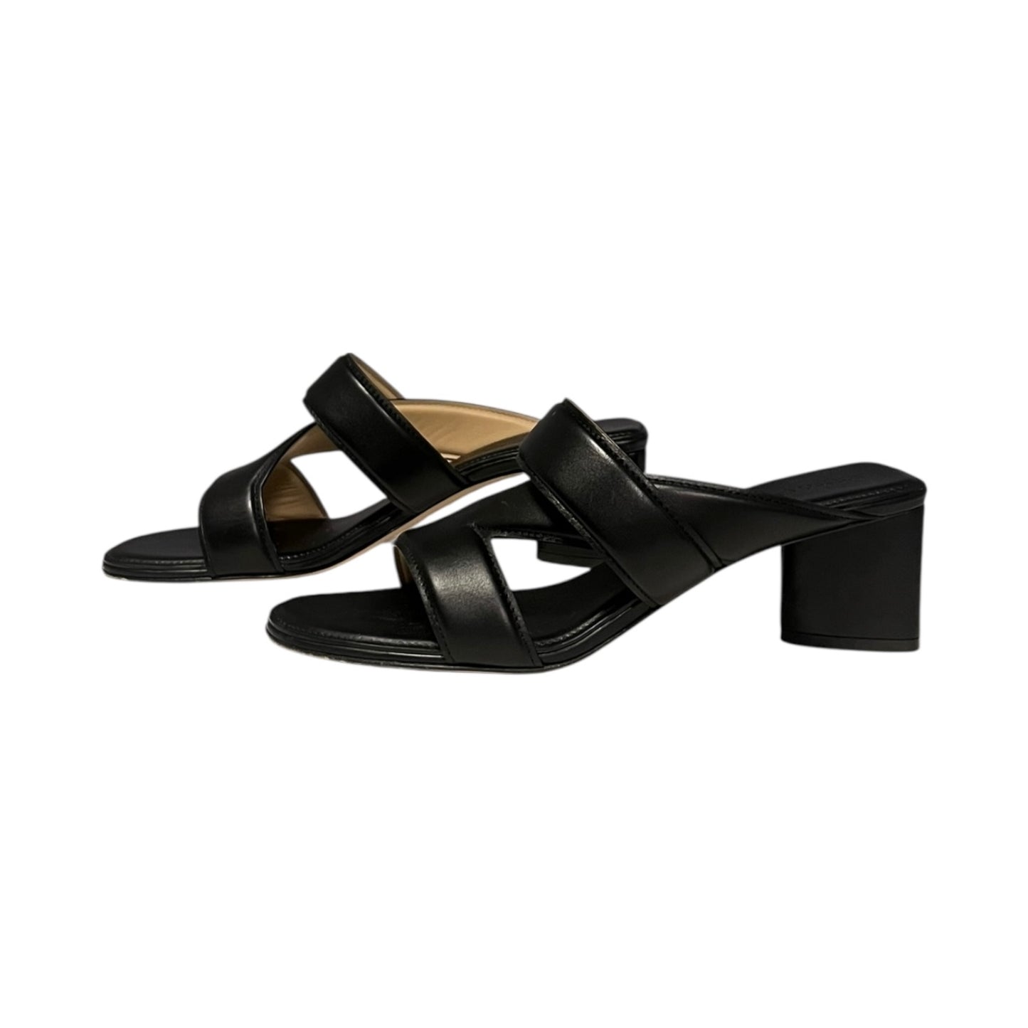 BOTTEGA VENETA The Band Mules in Black | 37.5