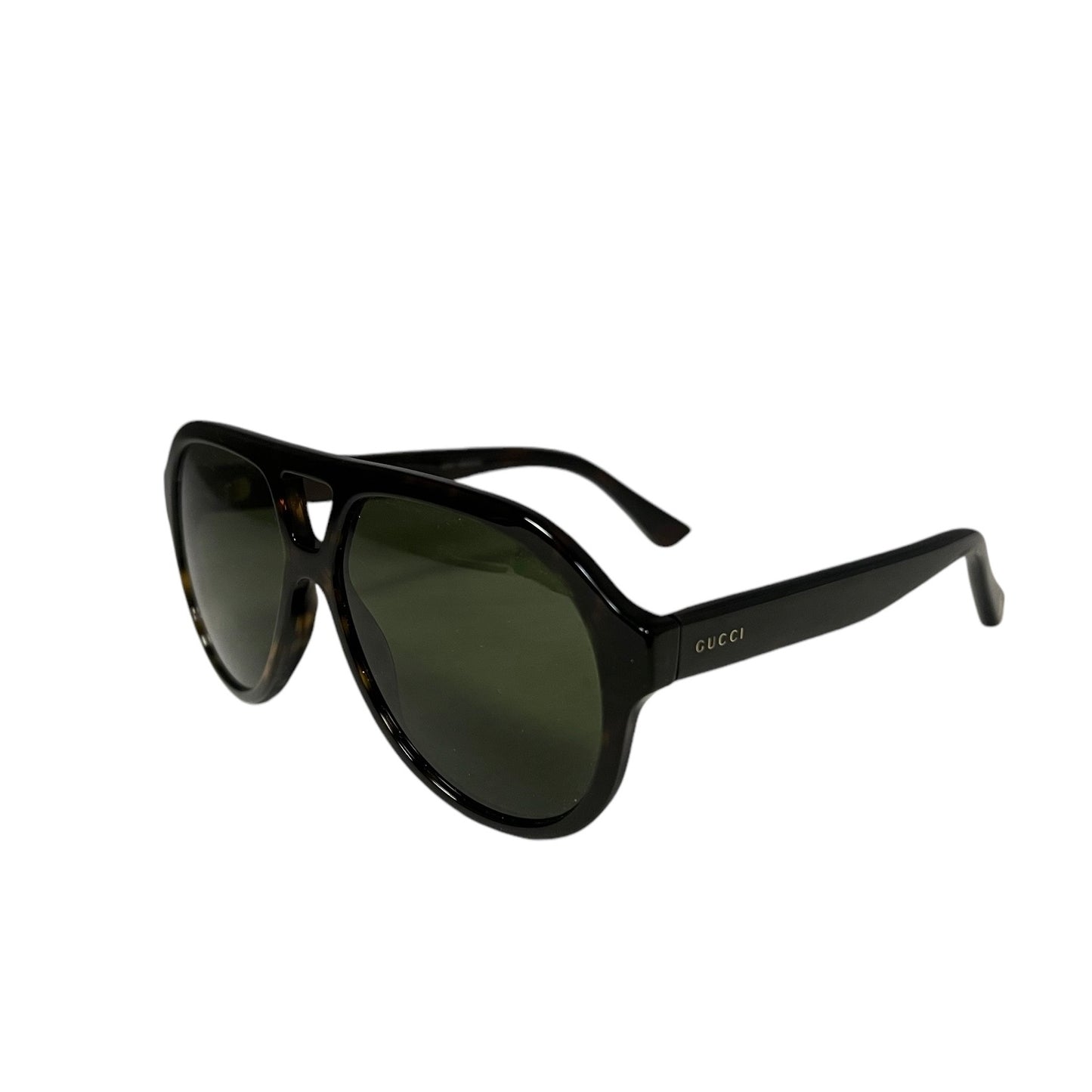 GUCCI Aviator Sunglasses in Tortoise