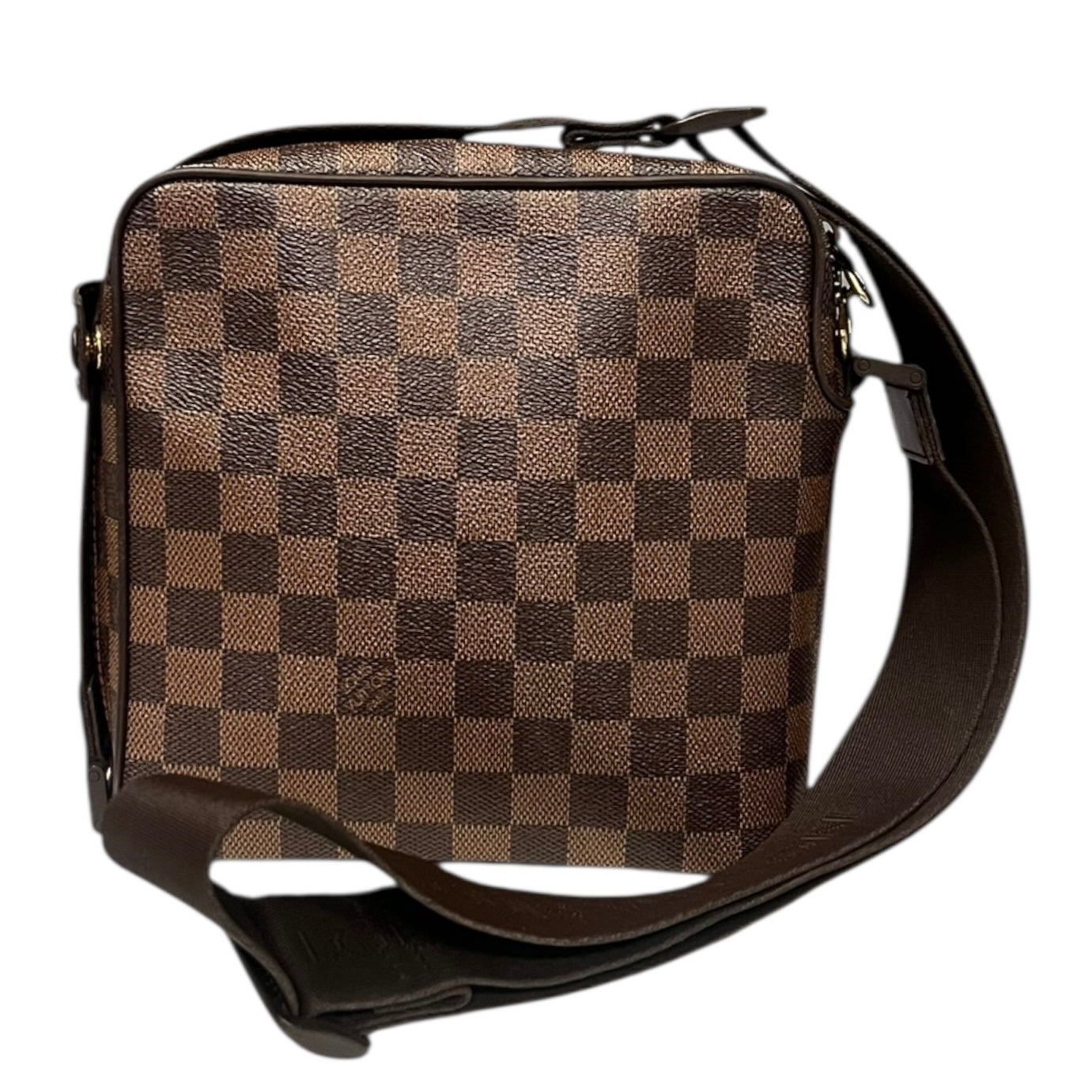 LOUIS VUITTON Olav Crossbody Messenger in Damier Ebene