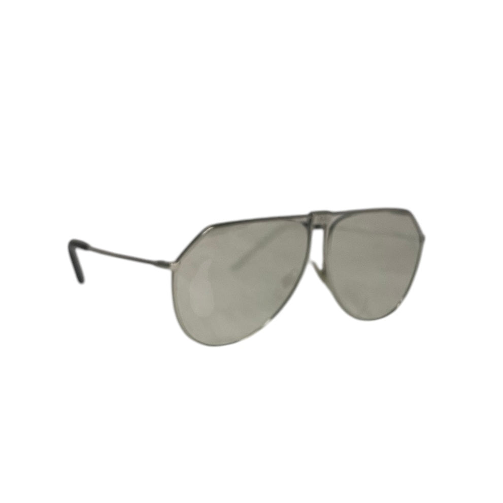 DOLCE & GABBANA Slim Aviator Sunglasses in Gunmetal