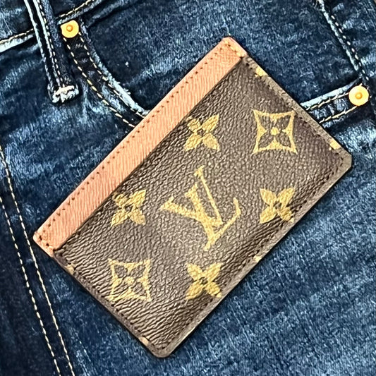 LOUIS VUITTON Monogram Card Holder