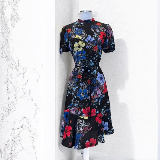 ERDEM Floral Dress | Size 4