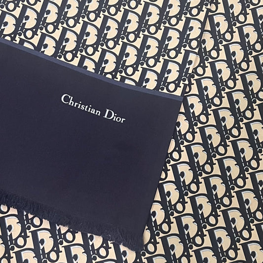 CHRISTIAN DIOR Oblique Scarf Stole