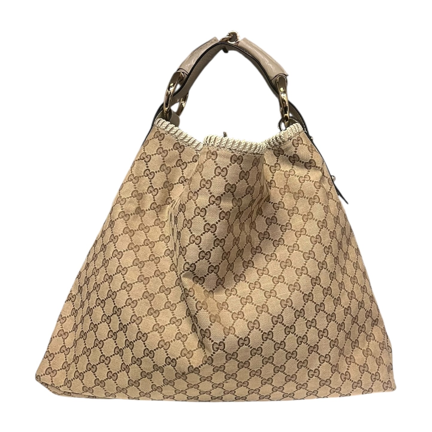 GUCCI GG Horsebit Hobo